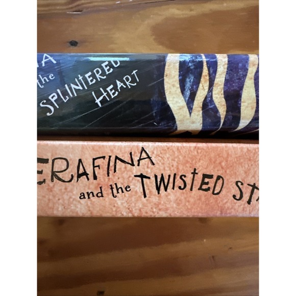 Serafina and the Black Cloak and Twisted Staff /2 Books Robert Beatty Disney 1st - Picture 3 of 12